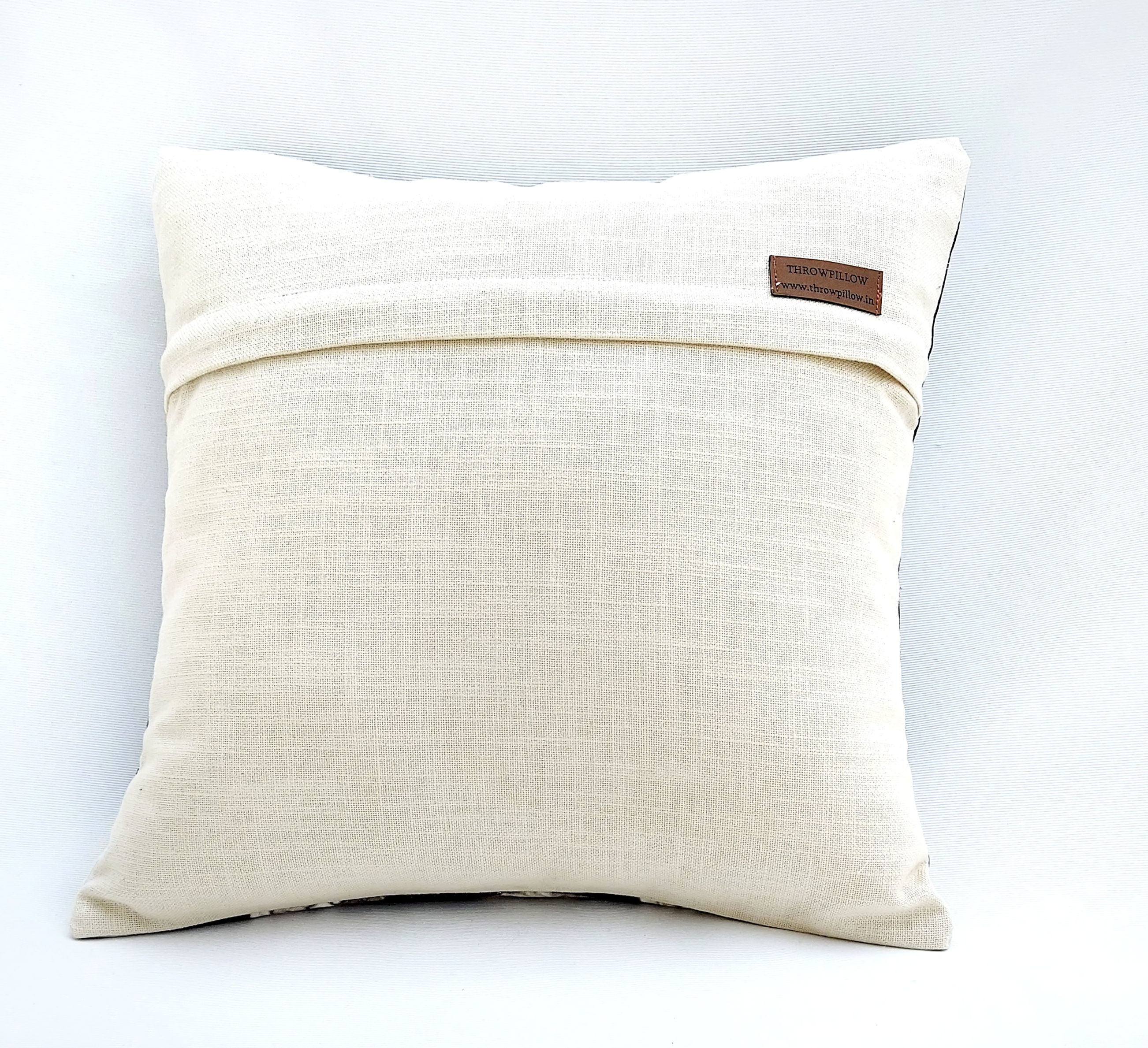 Basket weave Neutral Cushion Cover