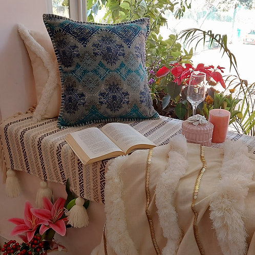 Vintage Textured Cushion Cover