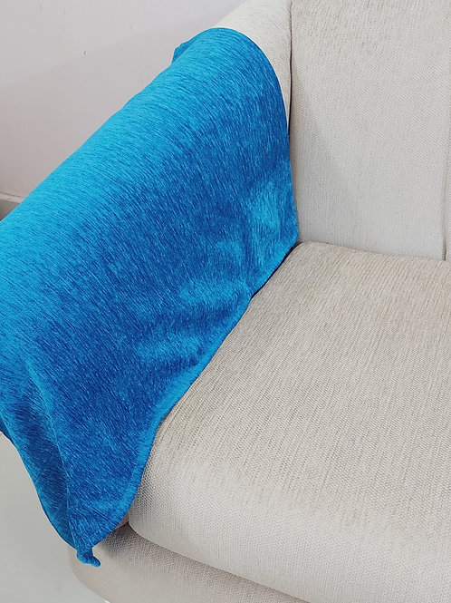 Teal Solid Armrest Cover - 55cms x 65cms