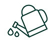 Jardinera para regar plantas