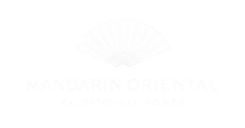 Mandarin Oriental logo in white