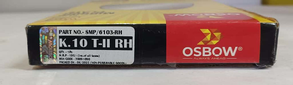 Thumbnail: Sub Mirror Plate  RH Maruti Alto K10 Gen2, Alto 800 Gen1