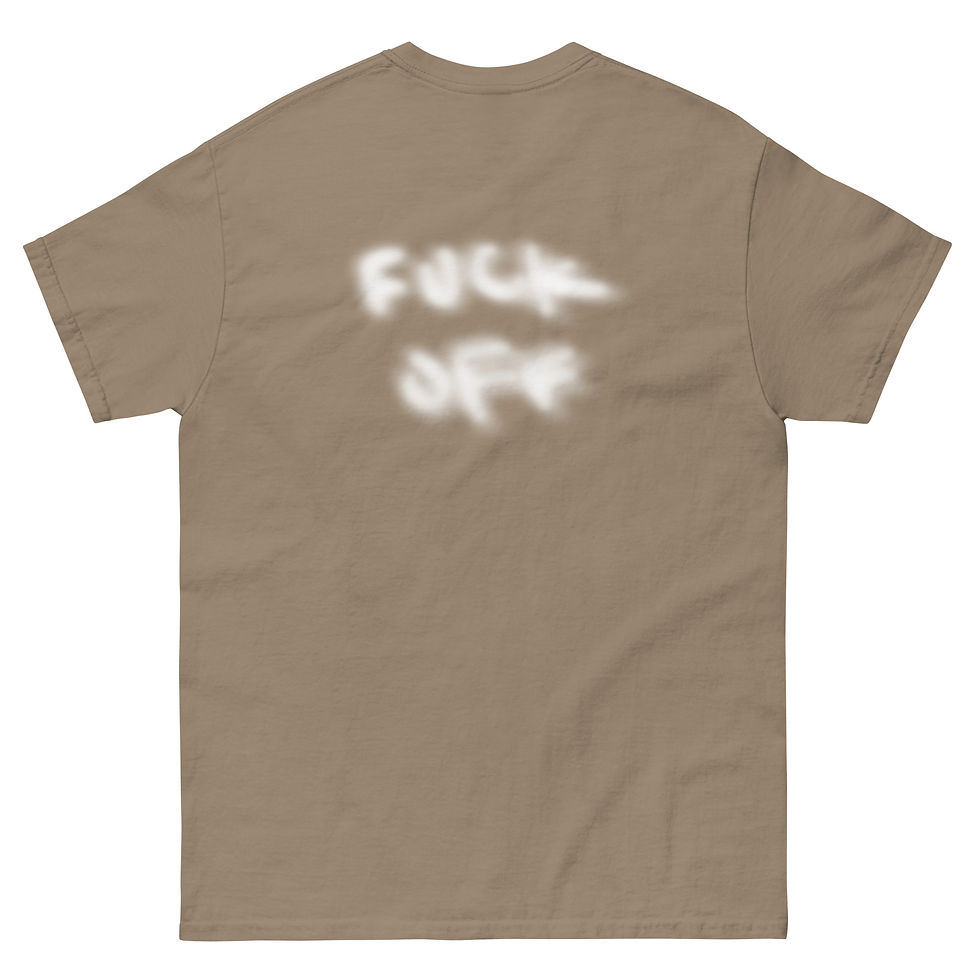 Thumbnail: Fuck Off Tee White