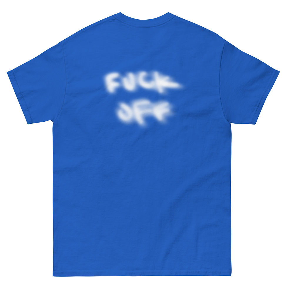 Thumbnail: Fuck Off Tee White