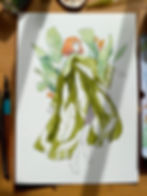 Thumbnail: Original paintings: Wrapped in nature