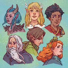 Little fantasy portraits