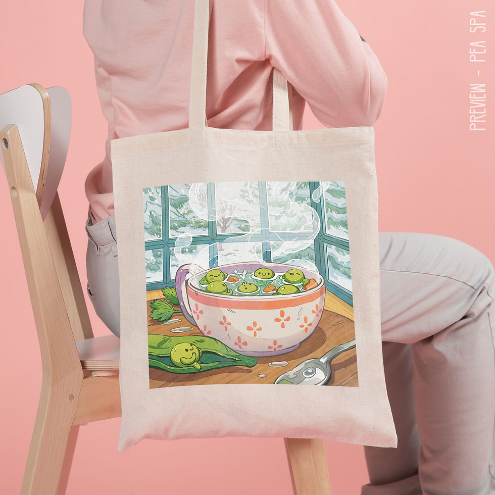 Thumbnail: Cotton bag full Illustrations