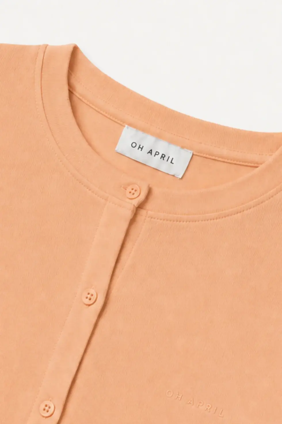 Miniaturbild: Oh April Tima Jersey Cardigan Peach