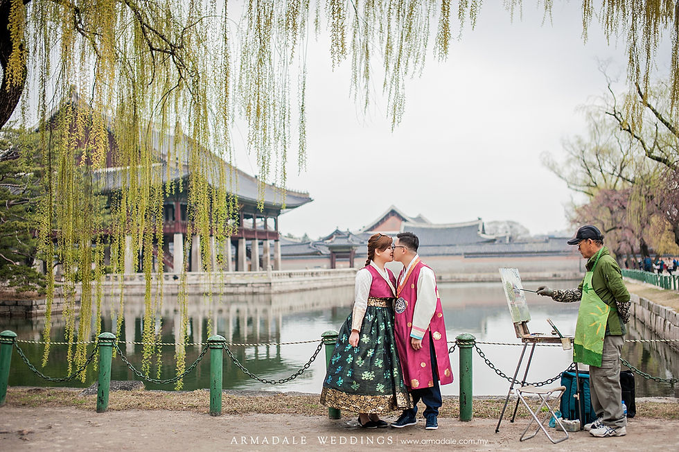 seoul, korea prewedding