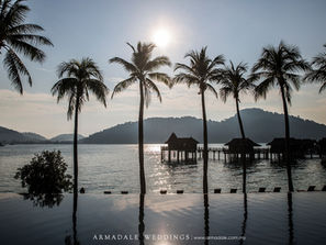 Beach Wedding in Pangkor Laut Resort | Lauren & Jack