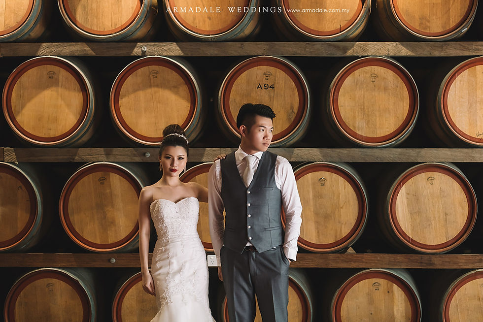 Perth vineyard prewedding