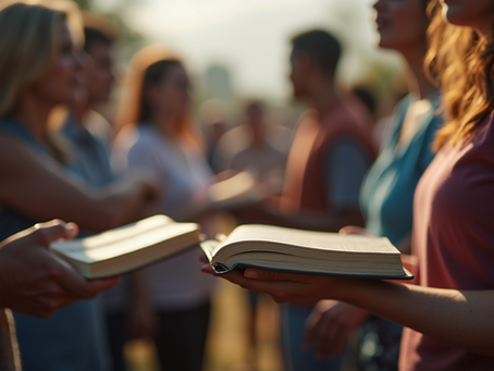 Distributing Free Bibles Across America