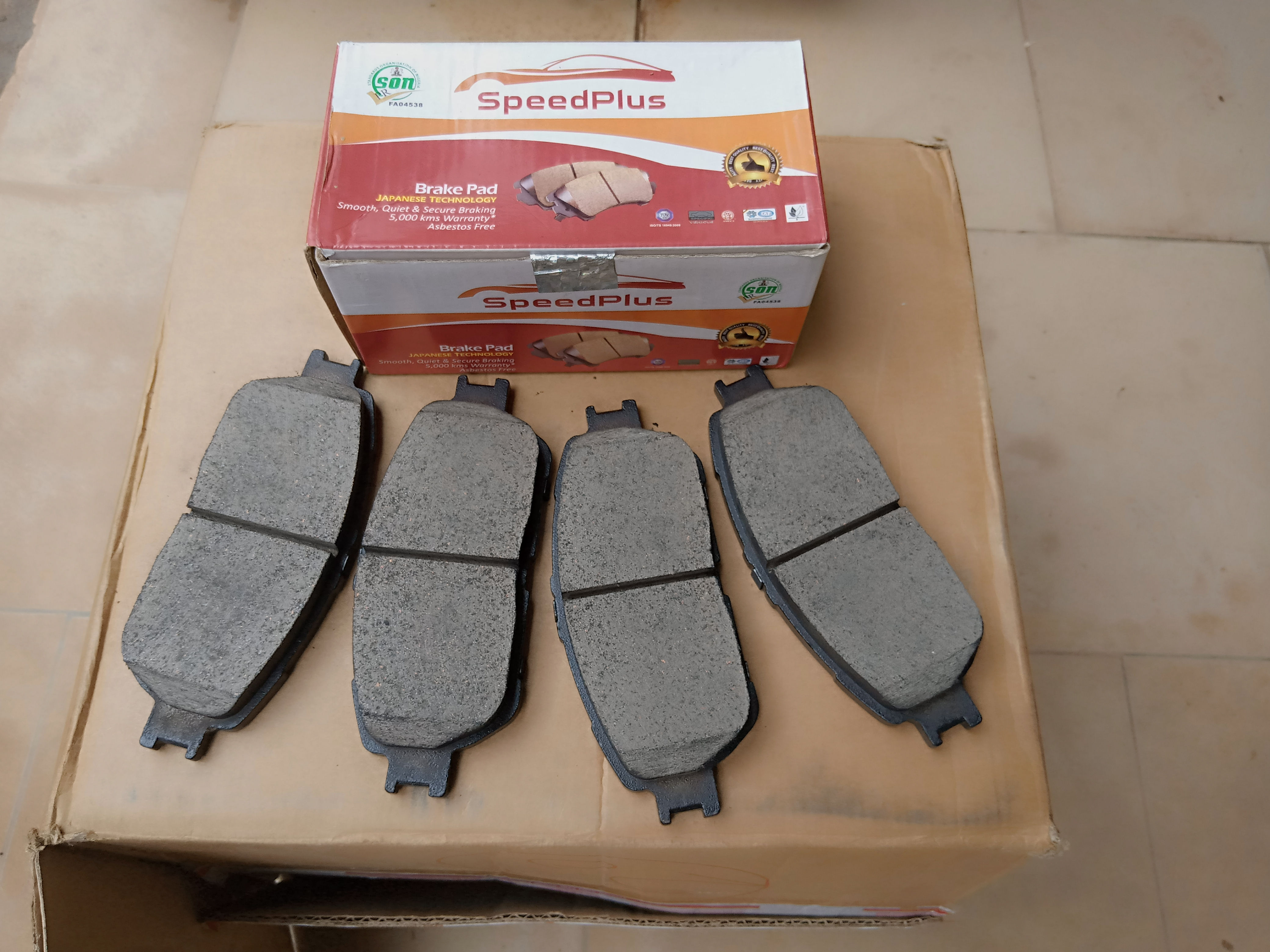 Front Brake Pad (Ceramic) Toyota Camry 2.4/Sienna