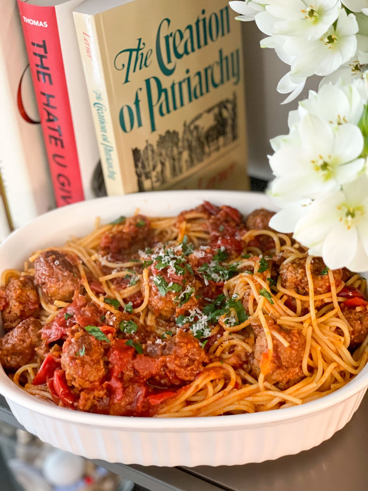 Slow Cooked Meatballs and Marinara
