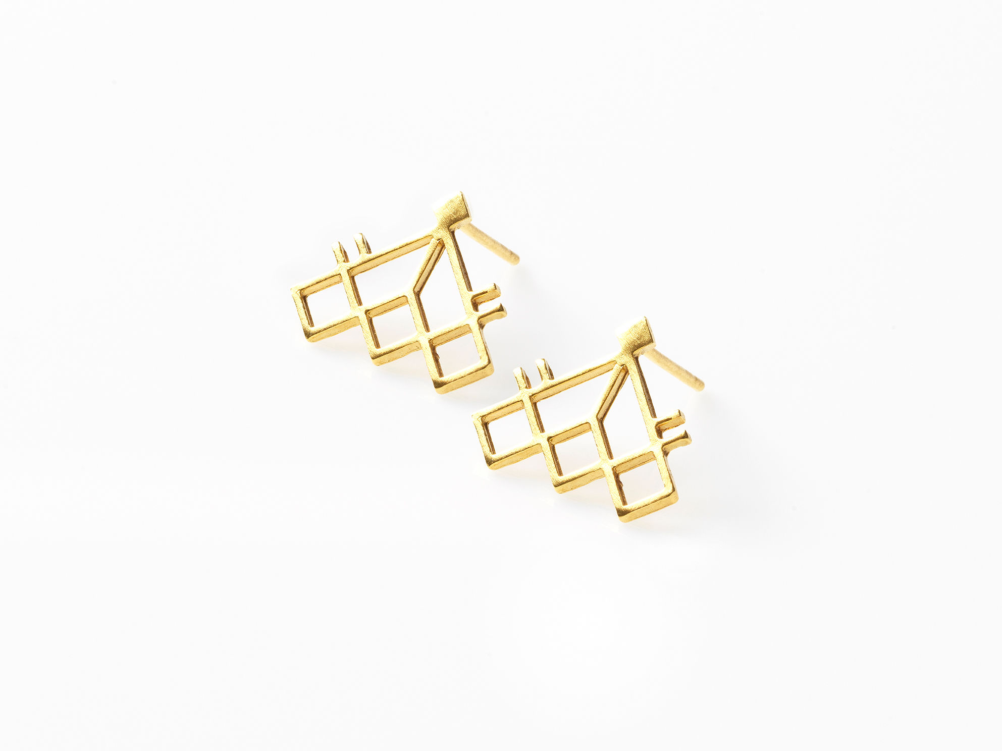 FILOUSA - Handmade 925 silver earrings.