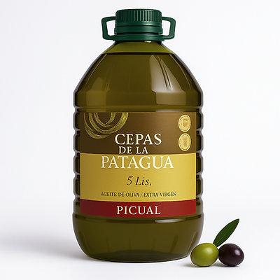 Aceite de oliva Cepas de la Patagua Picual 5 litros