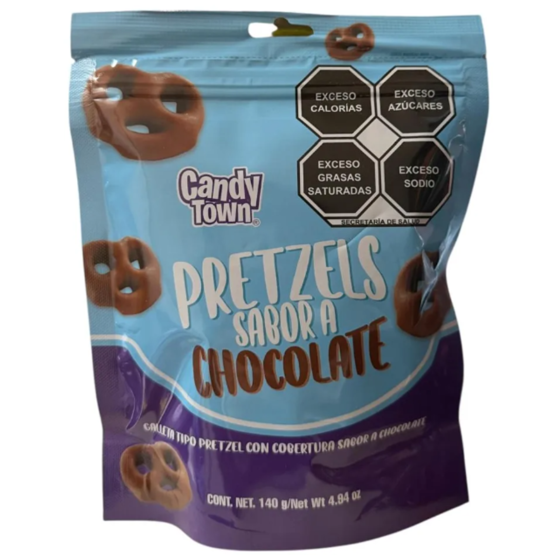 Candy Town Chocolate-Covered Pretzels