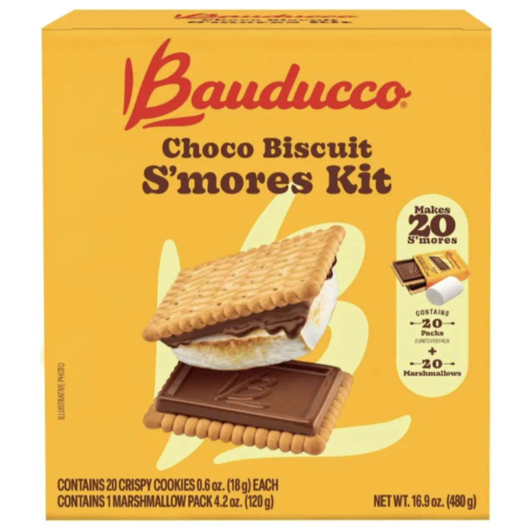 Bauducco Choco Biscuit S’mores Kit – 20 S’mores