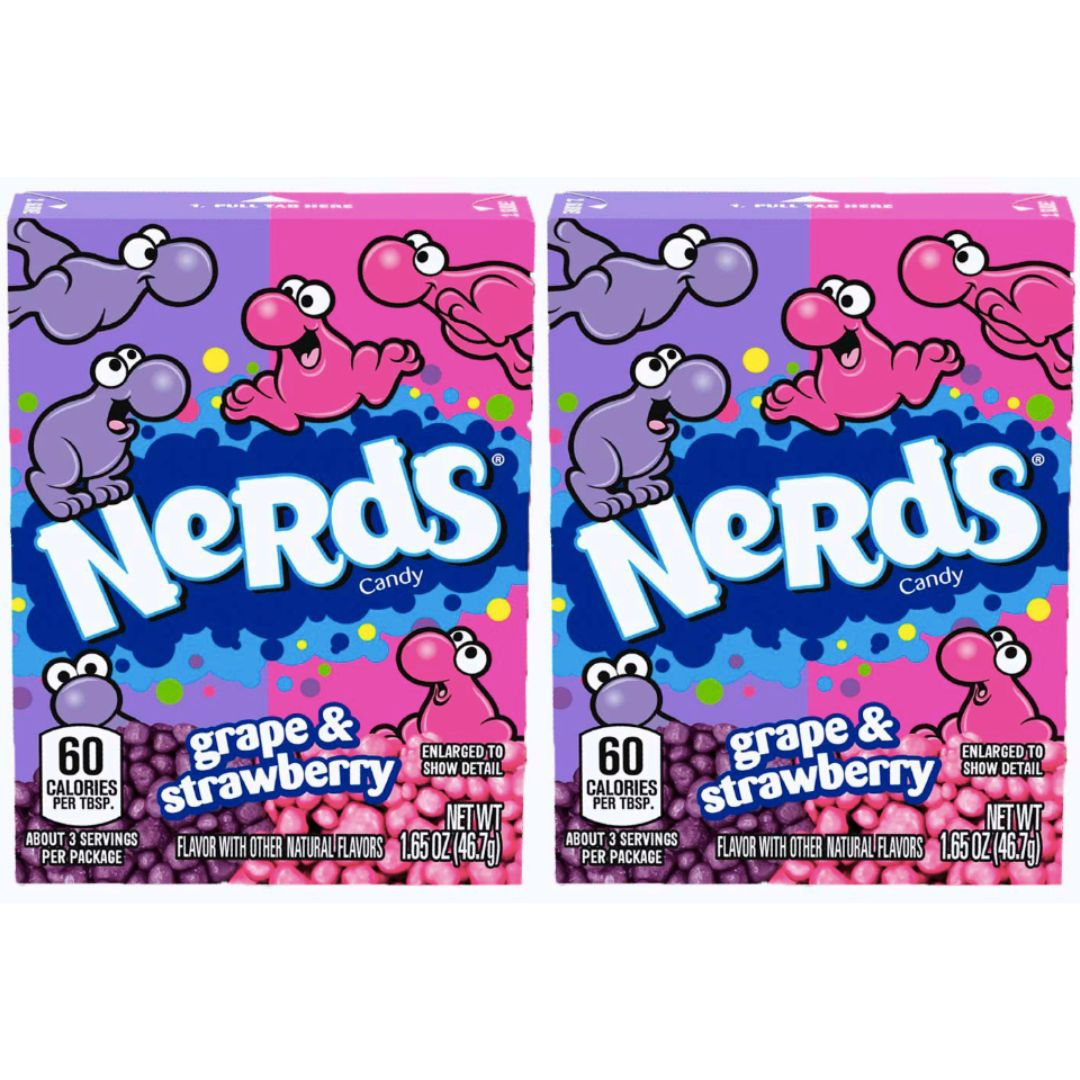 Nerds Grape & Strawberry Candy