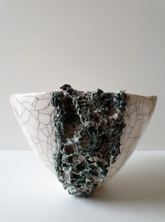 Small Lichen Vessel III