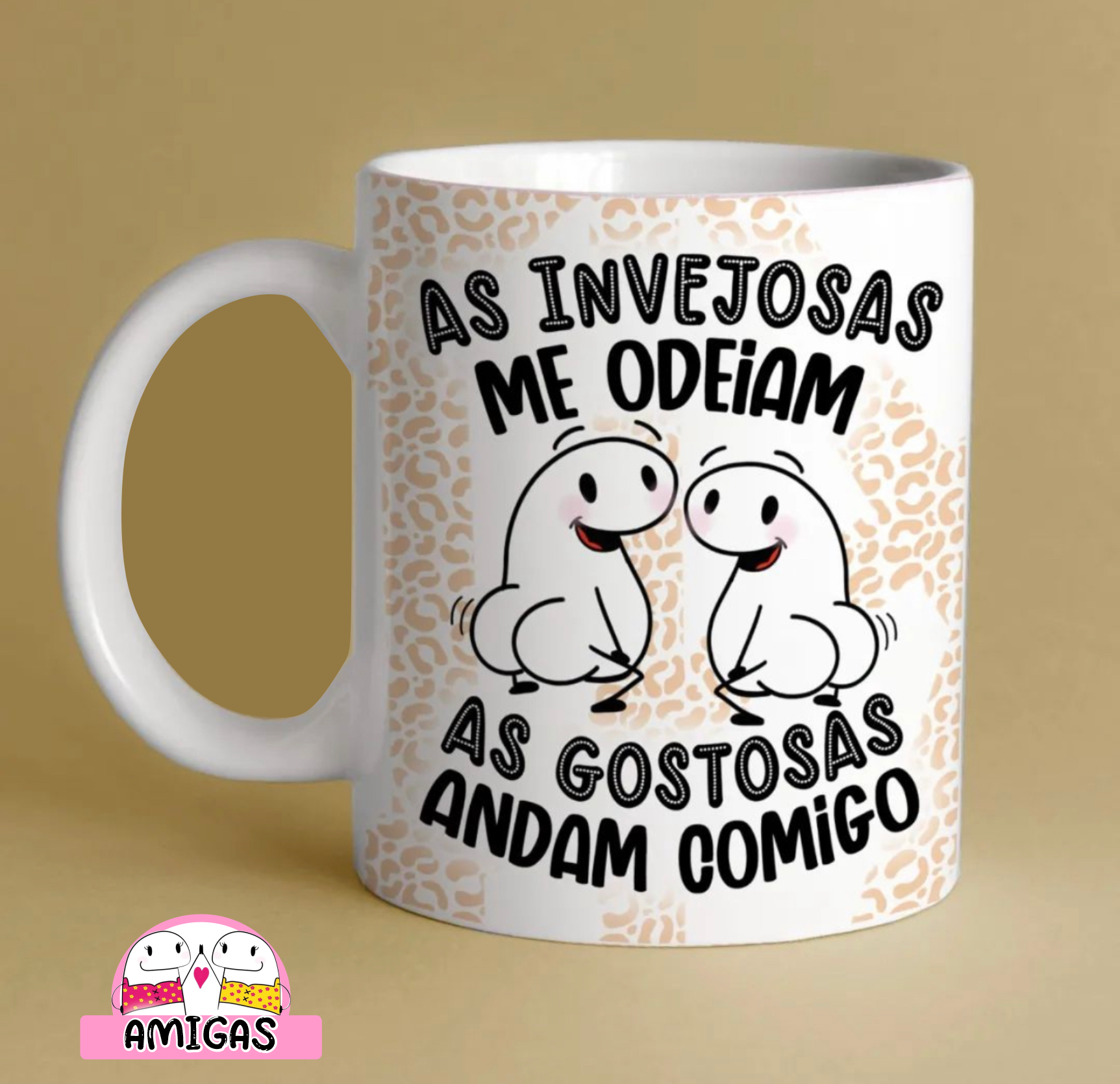 Caneca Divertida – “As invejosas me odeiam”