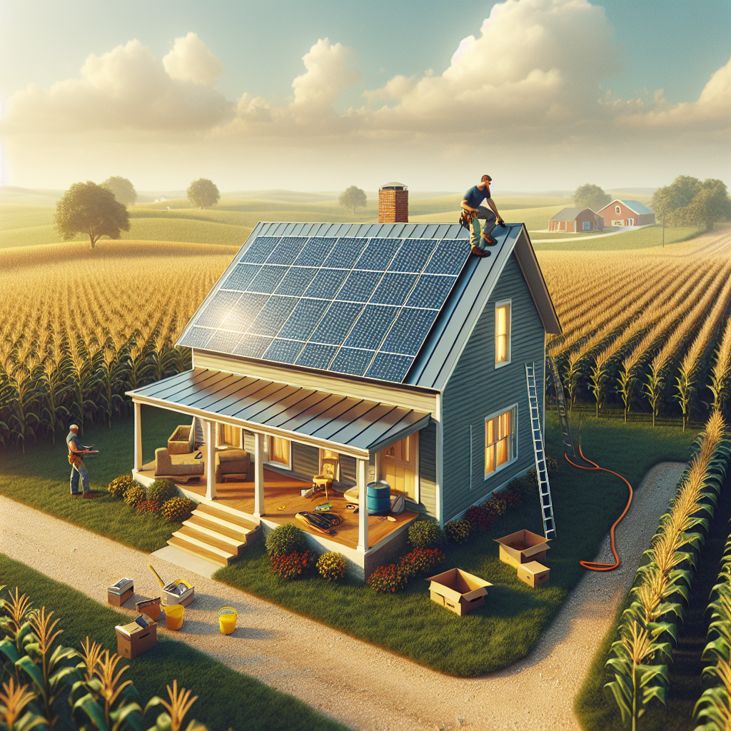 Solar Panels on Roof