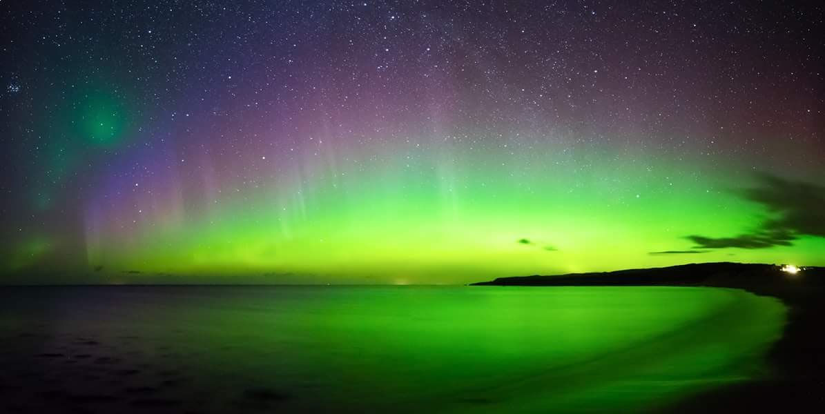 Aurora Borealis over the Minch