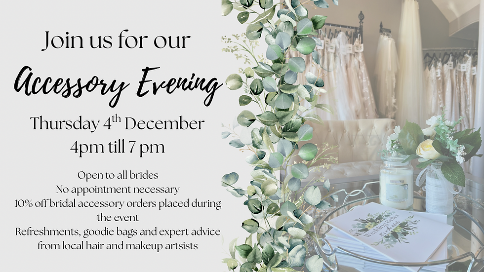 Join us for our Accessory Evening!