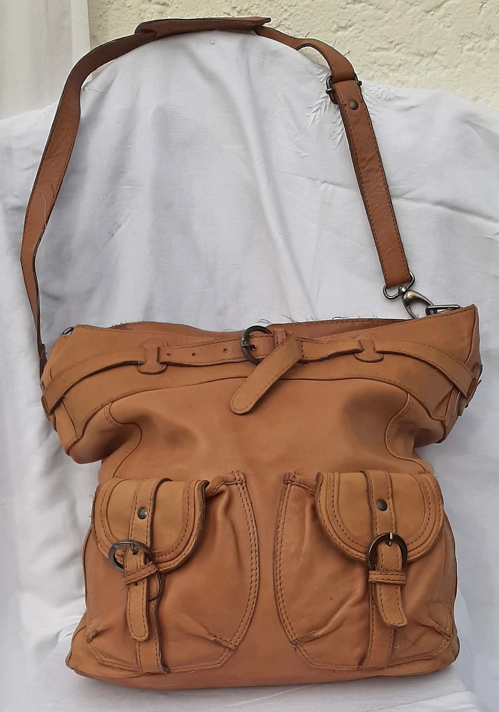 Schultertasche  Belmondo braun