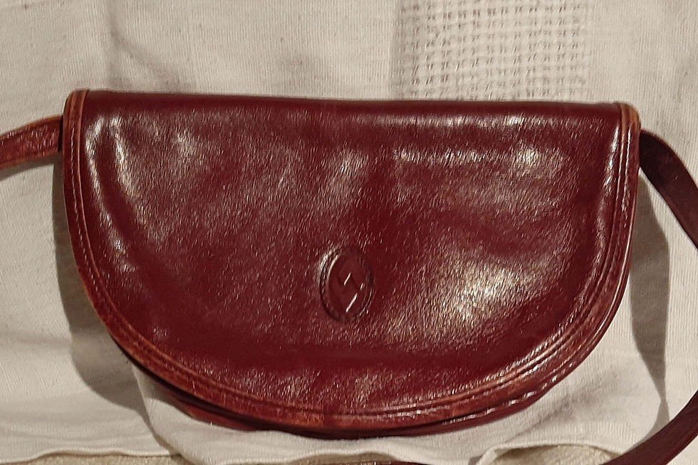 Vintage Umhängetasche Leder