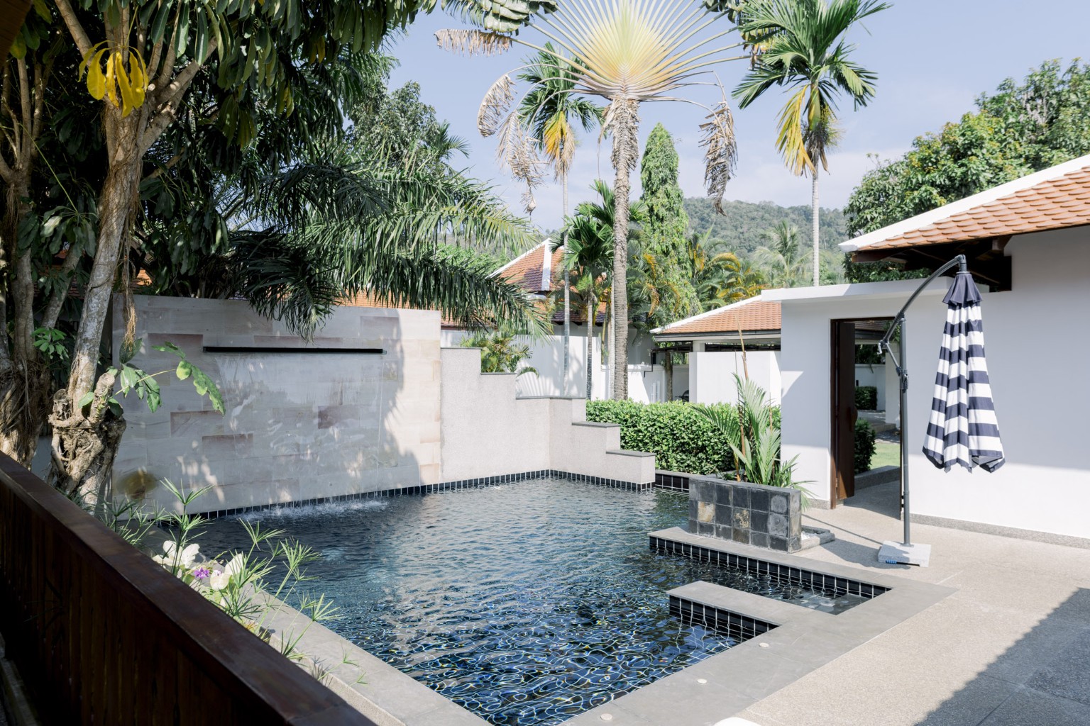 Private swimming pool