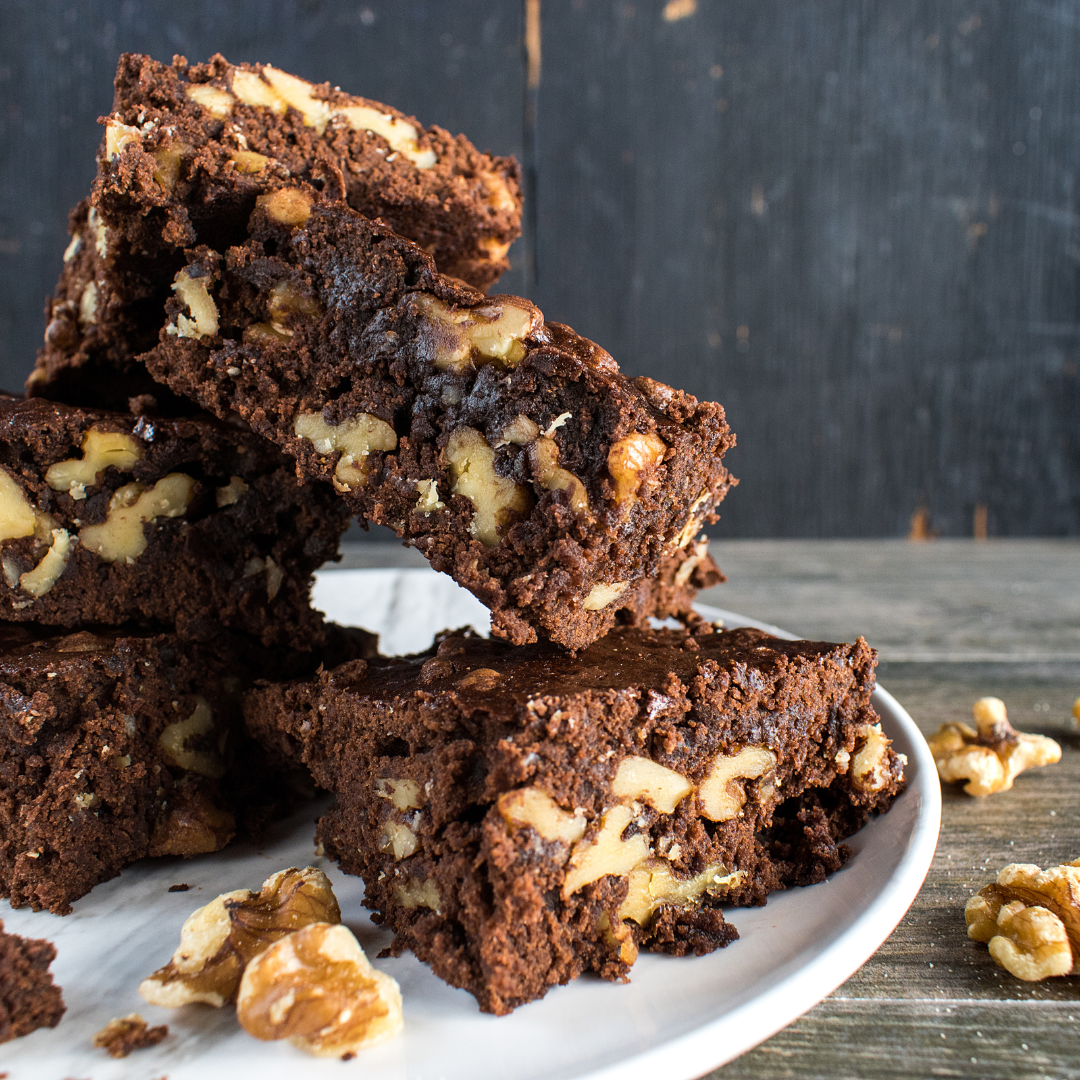 BROWNIE AUX CHOCOLAT ET NOIX DE GRENOBLE