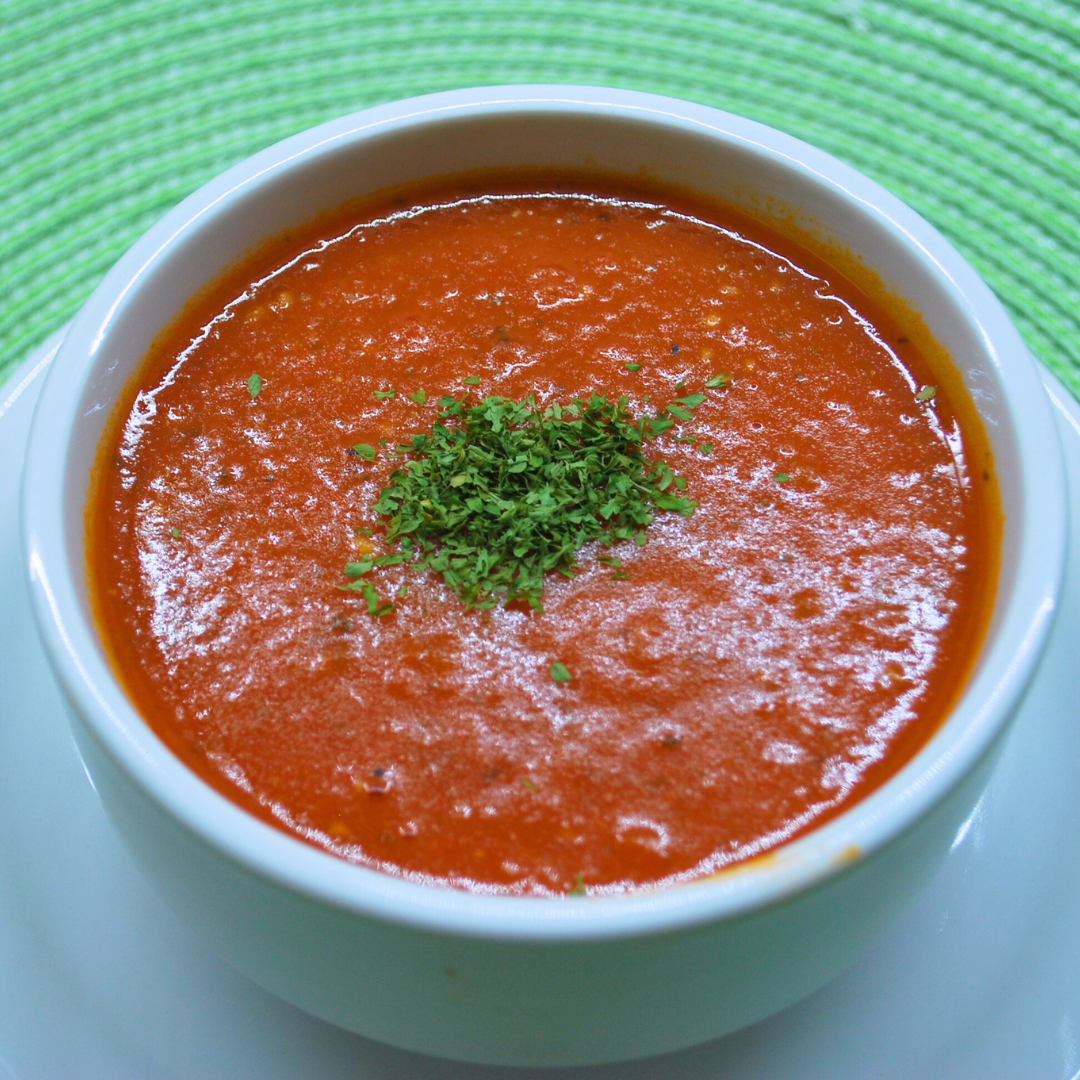 SOUPE TOMATE ET BASILIC