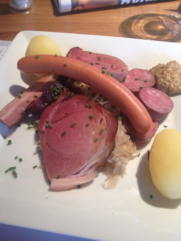 Une grosse envie de choucroute.