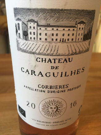 Deux beaux Corbières, du Château de Caraguilhes, le rosé et la cuvée Prestige 2016