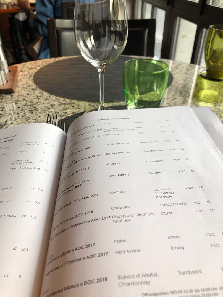 Restaurant " Zum Grünen Glas " 8001 Zürich