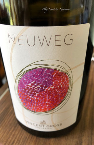 Une vraie petite merveille que le Gewurztraminer " Neuweg " 2020 du Domaine Gross