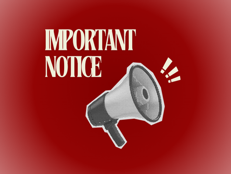 Important Notice