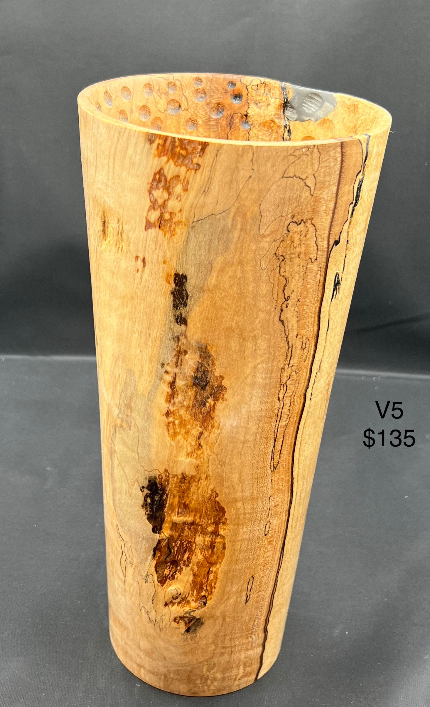 Spalted Maple Vase
