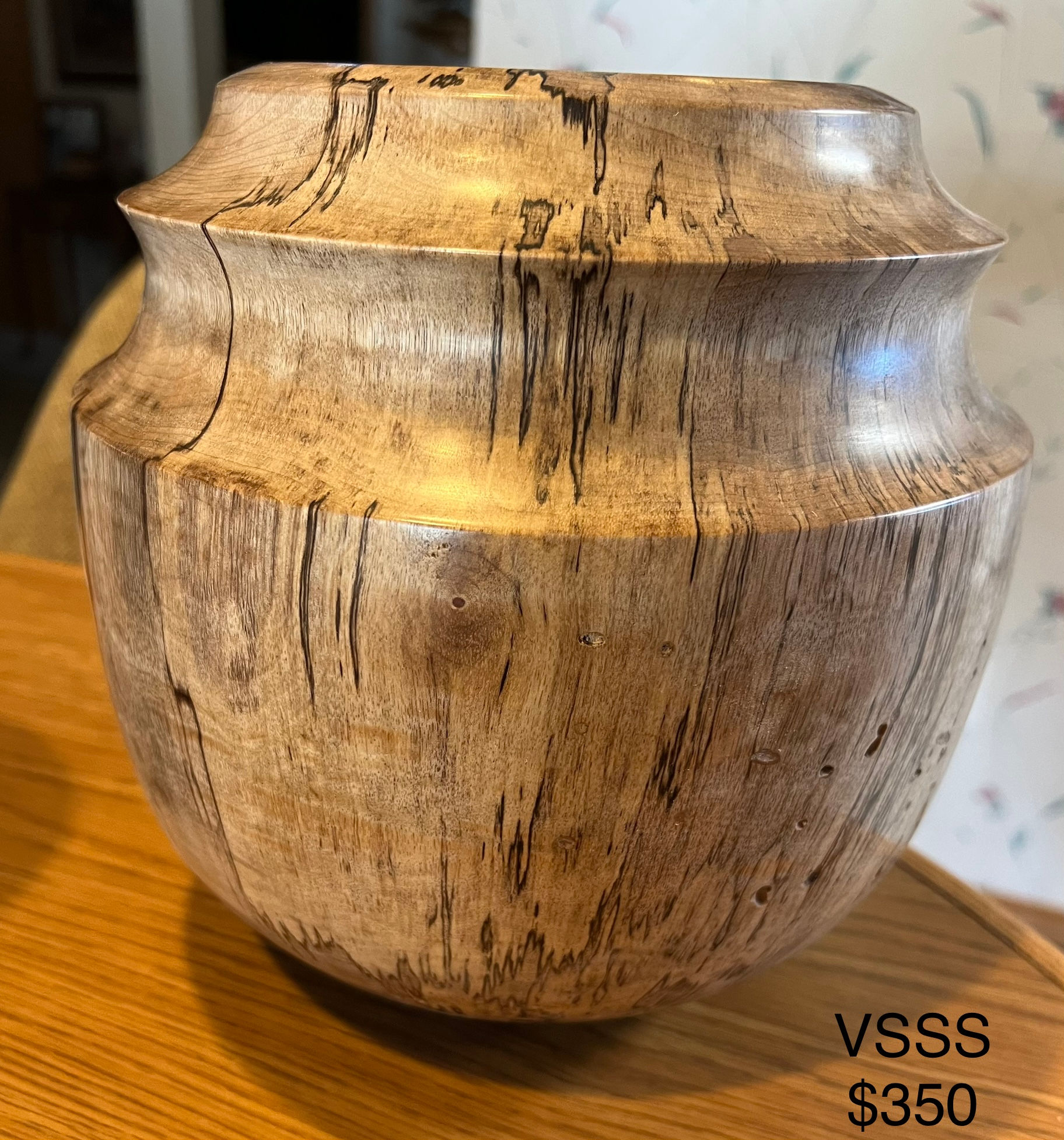 Spalted Walnut Vase