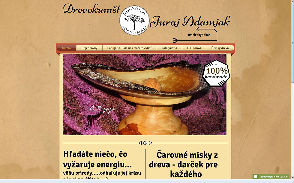 Drevené misky