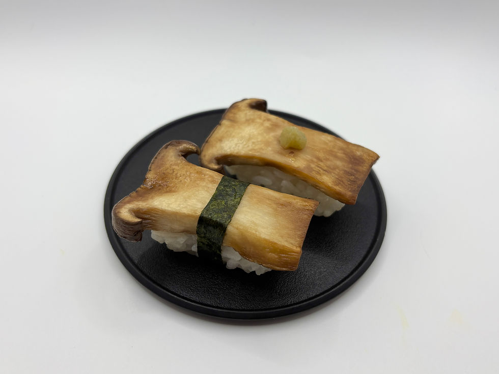 King Oyster mushroom sushi