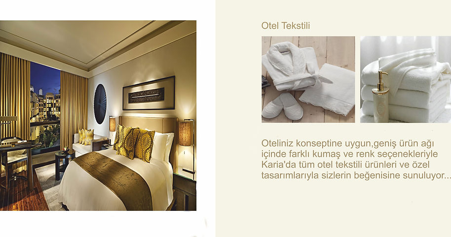 Muğla Otel Tekstili, Otel Tekstili,