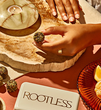 Rootless website designed by Emma Jane Design Studio