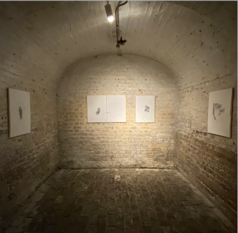 Threading The Eye - Untitled 1, 2 & 3, investigation drawings 