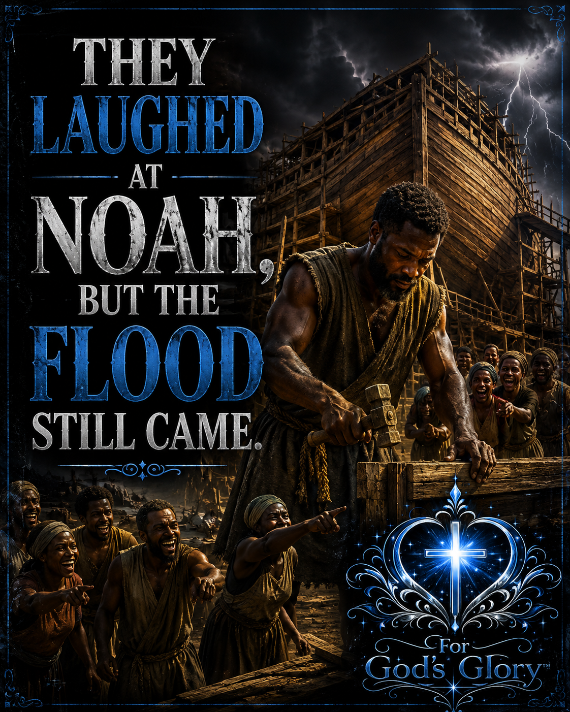 They Laughed at Noah - T-Shirts