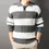 Thumbnail: Men's Quarter Zip Sweater Slim Fit Casual Knitted Turtleneck Pullover Mock Neck 