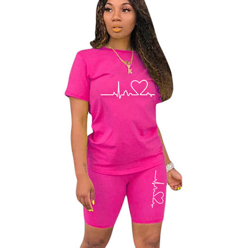 Thumbnail: Women's Tracksuit 2 pcs Shorts
