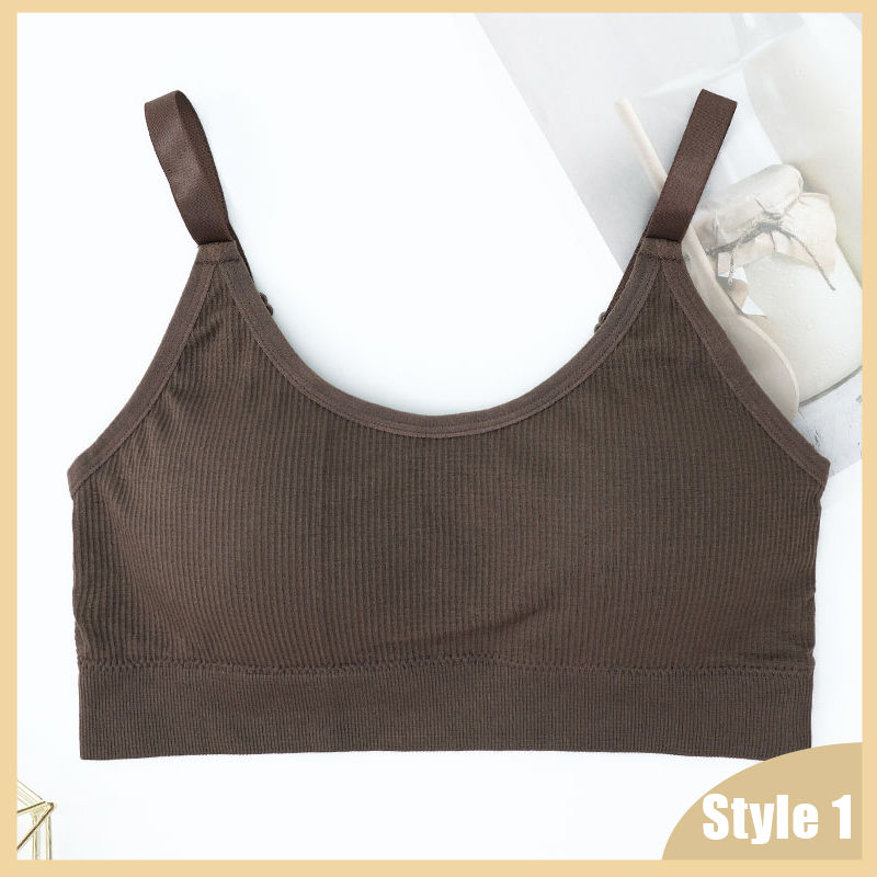 Thumbnail: Underwear Women Gather No Steel Ring Lingerie Bra Tube Top Wrapped Chest Beauty 