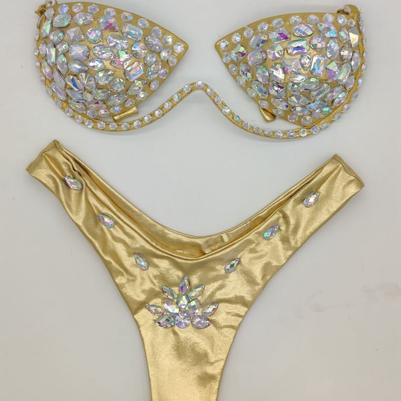 Thumbnail: 2020 venus vacation Newly added bikini set rhinestone swimwear diamond bathing s